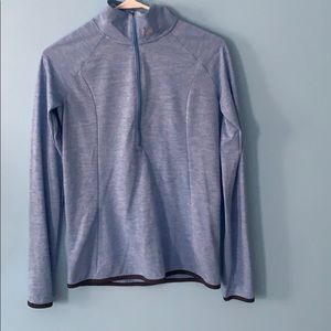 Light Blue Under Armor Half Zip